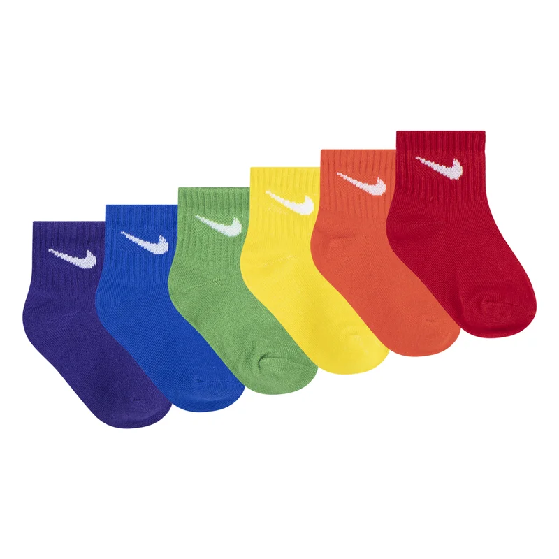Nike Kids' Swoosh Ankle Socks (6 Pairs)