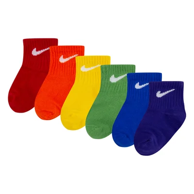 Nike Kids' Swoosh Ankle Socks (6 Pairs)