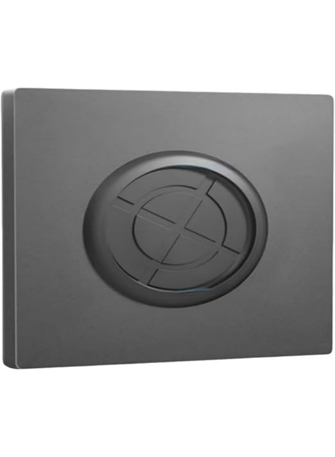 إيروريكس طقم لوحة حائطية مزودة بفرشاة، مكون من قطعتين، غطاء مدخل كابلات مثبت في الحائط لإدارة الكابلات بكفاءة، لوحة أمامية مقاس 35 مم مع ملحق فرشاة، حل منظم المقبس، غطاء فتحة كابل مثبت على الحائط - Image 2