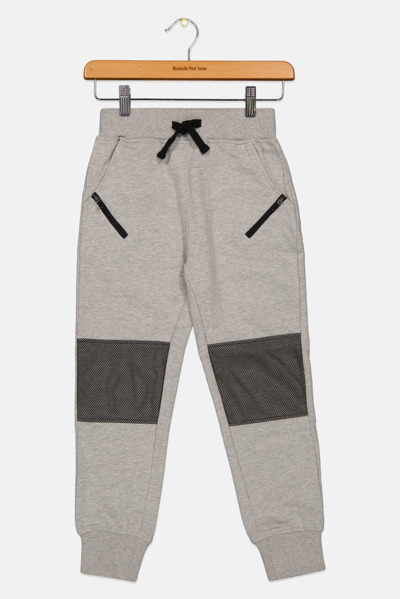 Scuderia Ferrari Kids Girl Heather Jogger Pants, Grey - Image 1