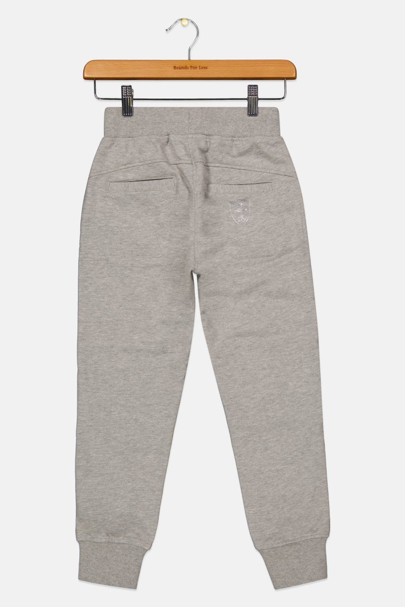 Scuderia Ferrari Kids Girl Heather Jogger Pants, Grey - Image 2
