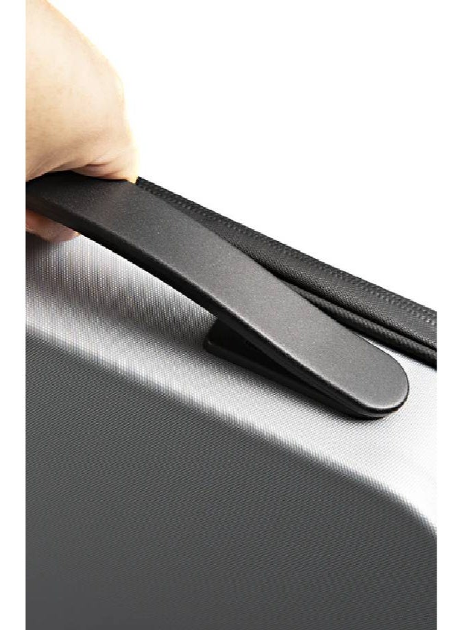 بانجي حقيبة ظهر BANGE 22201 فضية اللون مقاومة للماء، مناسبة للجنسين، مزودة بمنفذ شحن USB، مضادة للسرقة، ذكية، مقاس 15.6 بوصة - Image 3