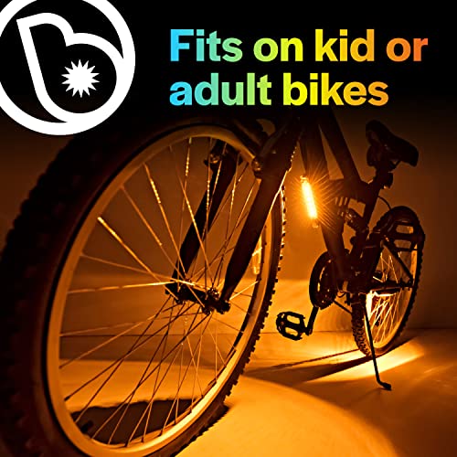 Brightz GoBrightz LED Bike Frame Light, Yellow - Cool Underglow Bike Light for Riding at Night Bicycle Scooter Stroller Stocking Stuffers for Boys Girls Teens Ages 5 6 7 8 9 10 11 12 13 - Image 4