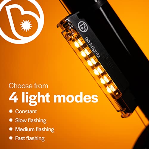 Brightz GoBrightz LED Bike Frame Light, Yellow - Cool Underglow Bike Light for Riding at Night Bicycle Scooter Stroller Stocking Stuffers for Boys Girls Teens Ages 5 6 7 8 9 10 11 12 13 - Image 3