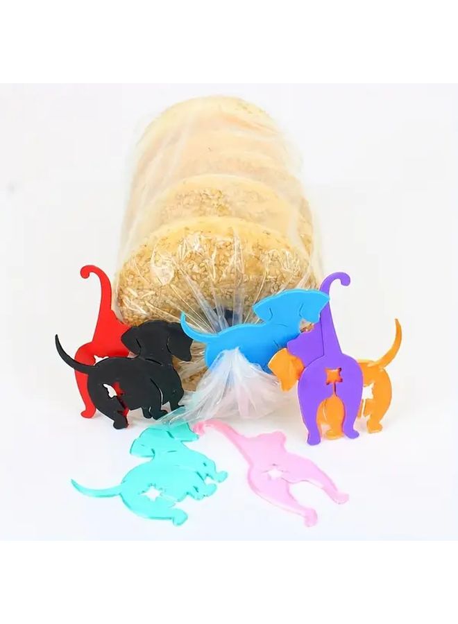 Kitten Style 4Pcs Reusable Cat Butt Bread Bag Clips Keep Food Fresh Longer - Image 4