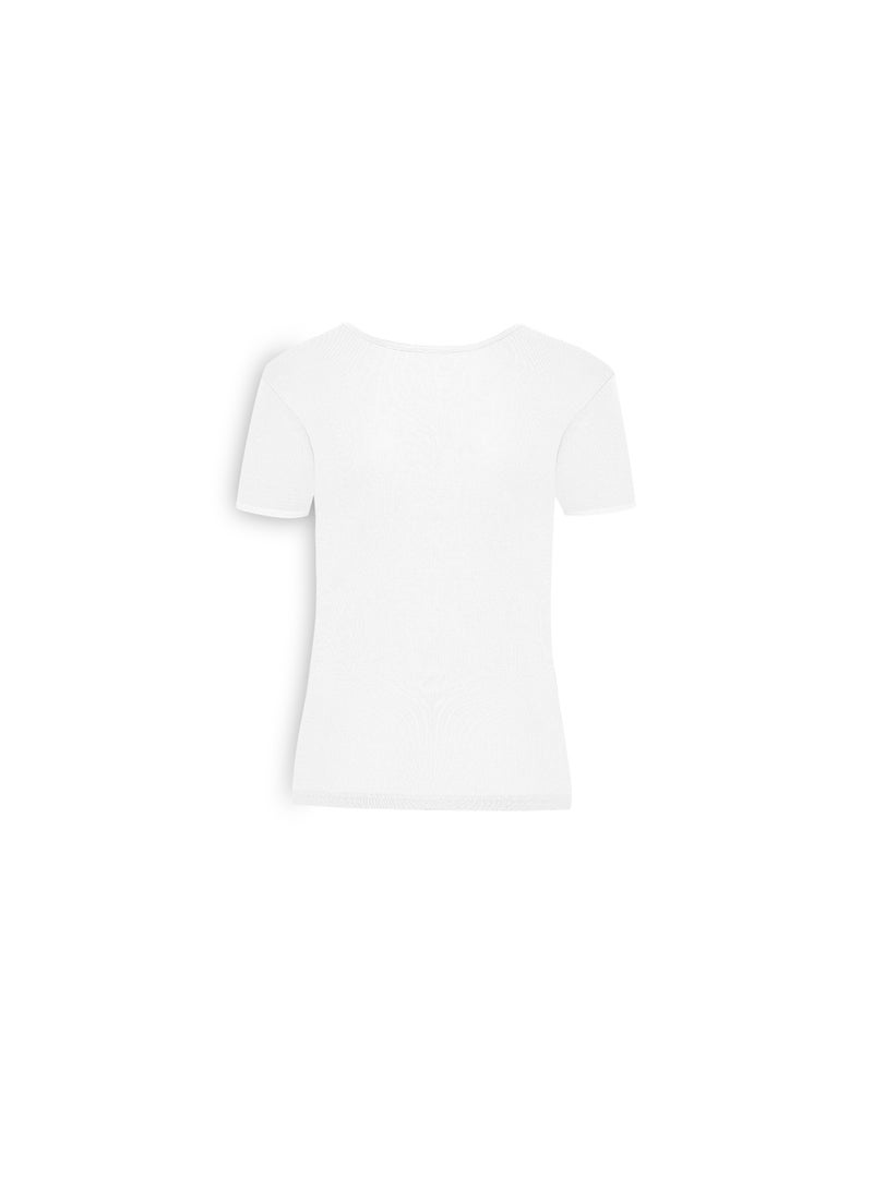 Mariposa Mariposa Girls Undershirts White  2 Pack  - Image 4