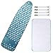 Dalykate Dalykate Ironing Board Cover and Pad Scorch and Stain Resistant Thick Padding 15" x 54" Ironing Board Cover with 4  - Image 2