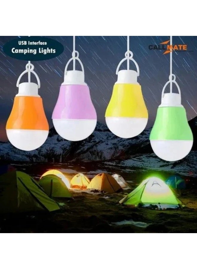 USB LED Light Bulb 5W Camping Tent Emergency Led Light Bulb Powered By Power Bank Computer Laptop - Image 2