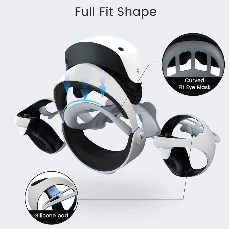 DGLOZE VR Wall Mount Stand Holder Hook for VR2,Valve Index,Meta/Oculus Quest2, Rift,Vive Cosmos and Mixed Reality Headsets, Fits Most VR Headset Controller Storage Stand - Image 2