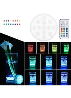 General LED Pool Light with Remote Control, Magnetic Pool Light IP68 16 RGB LED Colors with Underwater Light Suction Cup  - Image 4
