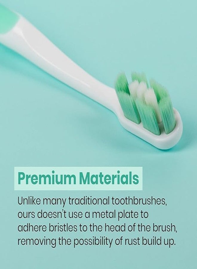 Lindo Ultrafine Toothbrush - for Sensitive Gums and Teeth, 12000+ Ultra Fine Bristles, Soft and Gentle, Deep Clean, Pack of 4 - Image 4