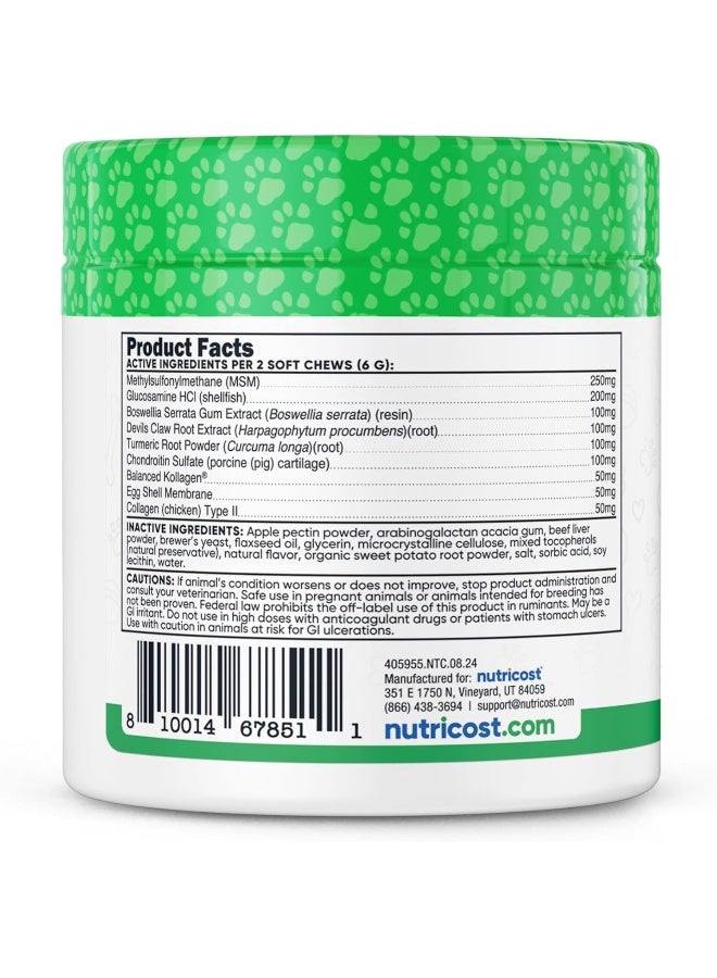 Nutricost Pets Hip And Joint Support Soft Chews For Dogs - Image 3