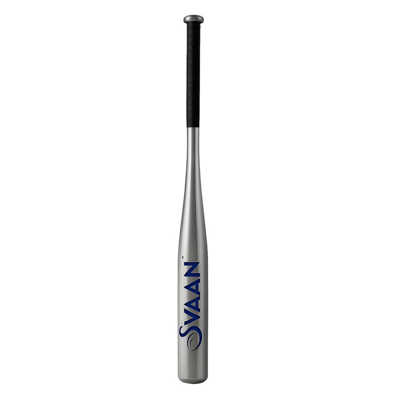 Svaan Professional Light Weight Aluminium Baseball Bat 34 inch, Aluminium Alloy 2.5" Barrel Baseball Stick for Batting Practice and Home Security | Color Grey | - Image 1