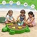 VROGTIK Turtle Sandbox with Lid Beach Toys Set 38 Kids Sandbox for Toddlers 38 Indoor Outdoor Sensory Play Sand Box with Cover Summer Gift for Ages 38 - Image 4