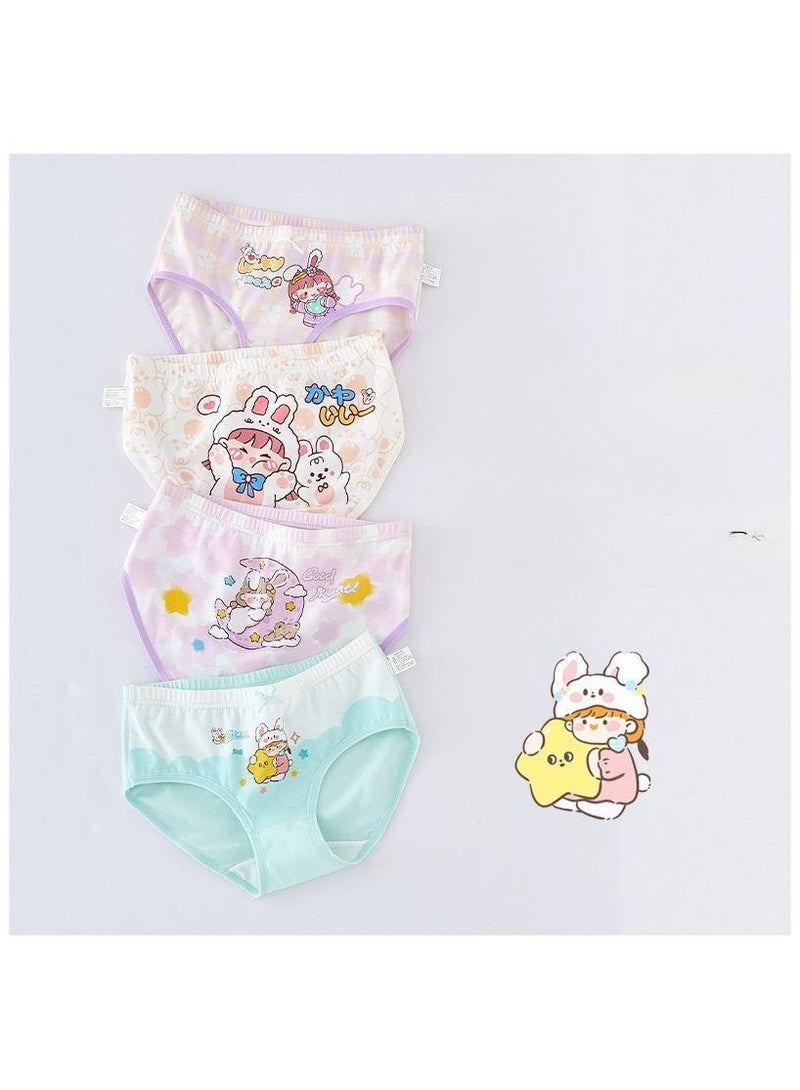 Little Girl Cute Style Triangle Pants Suitable For Ages 3-10 - Image 1