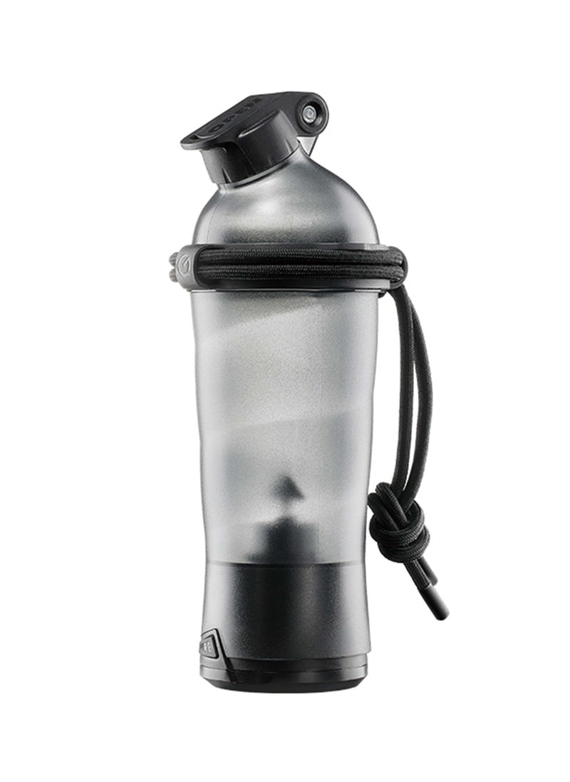 porodo Portable Electric Protein Shaker 550ml 2000mAh - Black  - Image 1