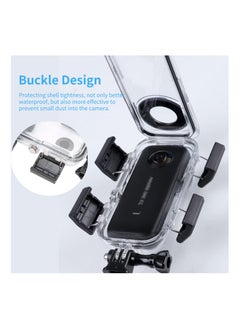 KASTWAVE Waterproof Case Housing Dive Case for Insta360 ONE X2 Action Camera, Waterproof Up to 40m/131ft, for Diving, Snorkeling, Swimming  - Image 4