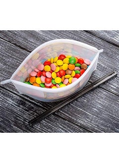 ANYM ANYM Airtight Zip Lock Silicone Reusable Leakproof Preservation Bag for Vegetable Food Refrigerator Storage 1 Piece  - Image 3