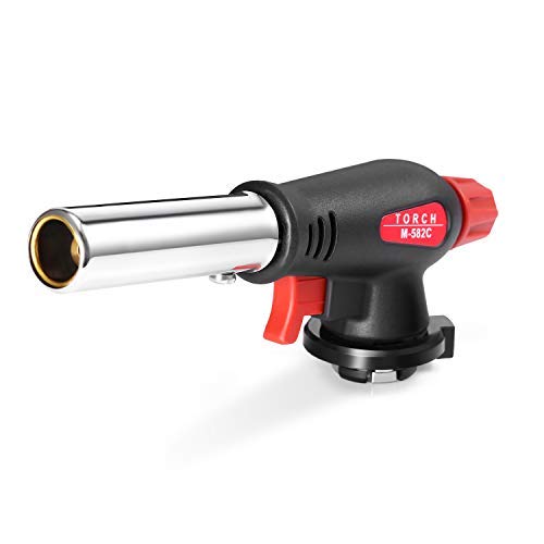 zhart Camping Welding BBQ Auto Ignition Flamethrower Burner Butane Gas Blow Torch - Image 1
