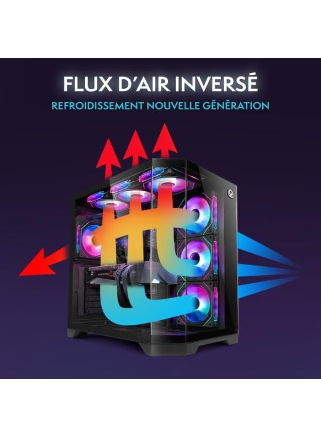 Gaming PC High Performance Desktop with 27-inch Display Smooth Gameplay for Professionals - Image 4