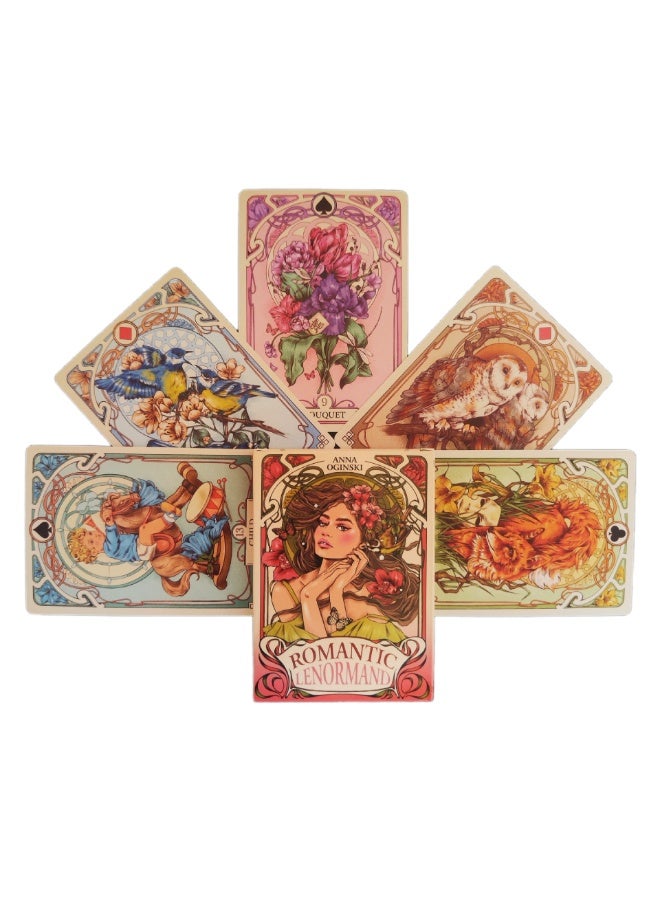 NIBEMINENT Romantic Lenormand Oracle Card - Image 1