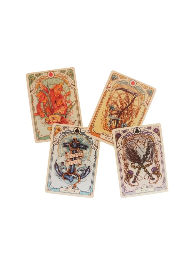 NIBEMINENT Romantic Lenormand Oracle Card - Image 4
