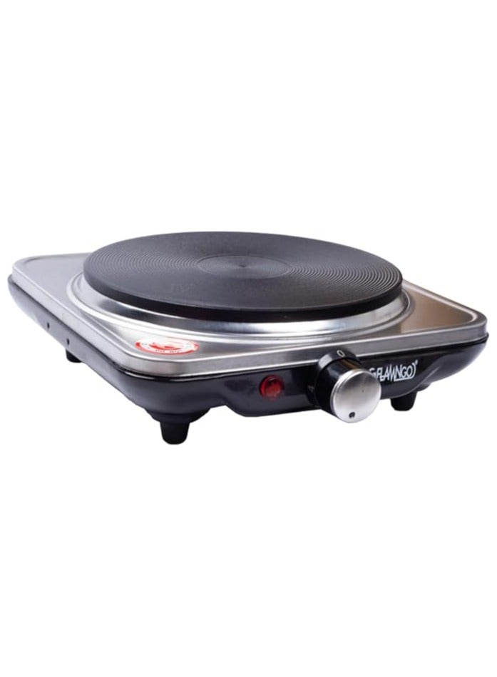 Flamingo Electric heater, 1 burner, with non-stick coating and overheat protection, 1000 watts - Image 4