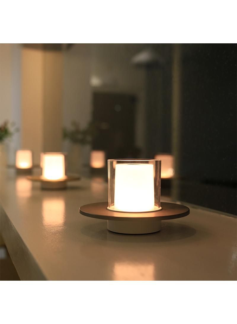Restaurant Candlelight Atmosphere Lamp Small Night Lamp Table Lamp Decorative Table Lamp Romantic Gift Lamp  - Image 2