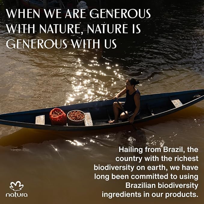 Natura - Passion Fruit Hand Cream - Calming Balm - Fast Absorption - 24-Hour Deep Hydration Skin Moisturizer - Vegan Skin Care - Brazilian Beauty Secrets - Self Care & Body Care - 2.6oz (75g) - Image 5