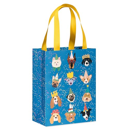 Papyrus 9 Medium Gift Bag Birthday Dogs for Birthdays and All Occasions 1 Bag - Image 1