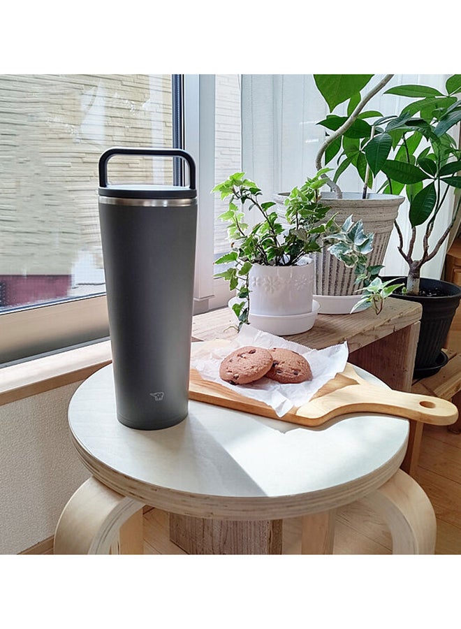 زوجيروشي كوب حمل معزول من الفولاذ المقاوم للصدأ، سعة 0.40 لتر، رمادي غابي - Image 2