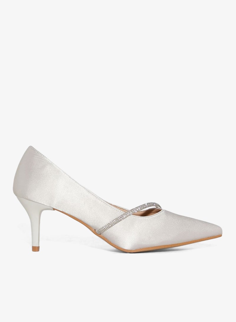 ايلا ليمتد اديشن حذاء مزين باحجار الراين - Image 1