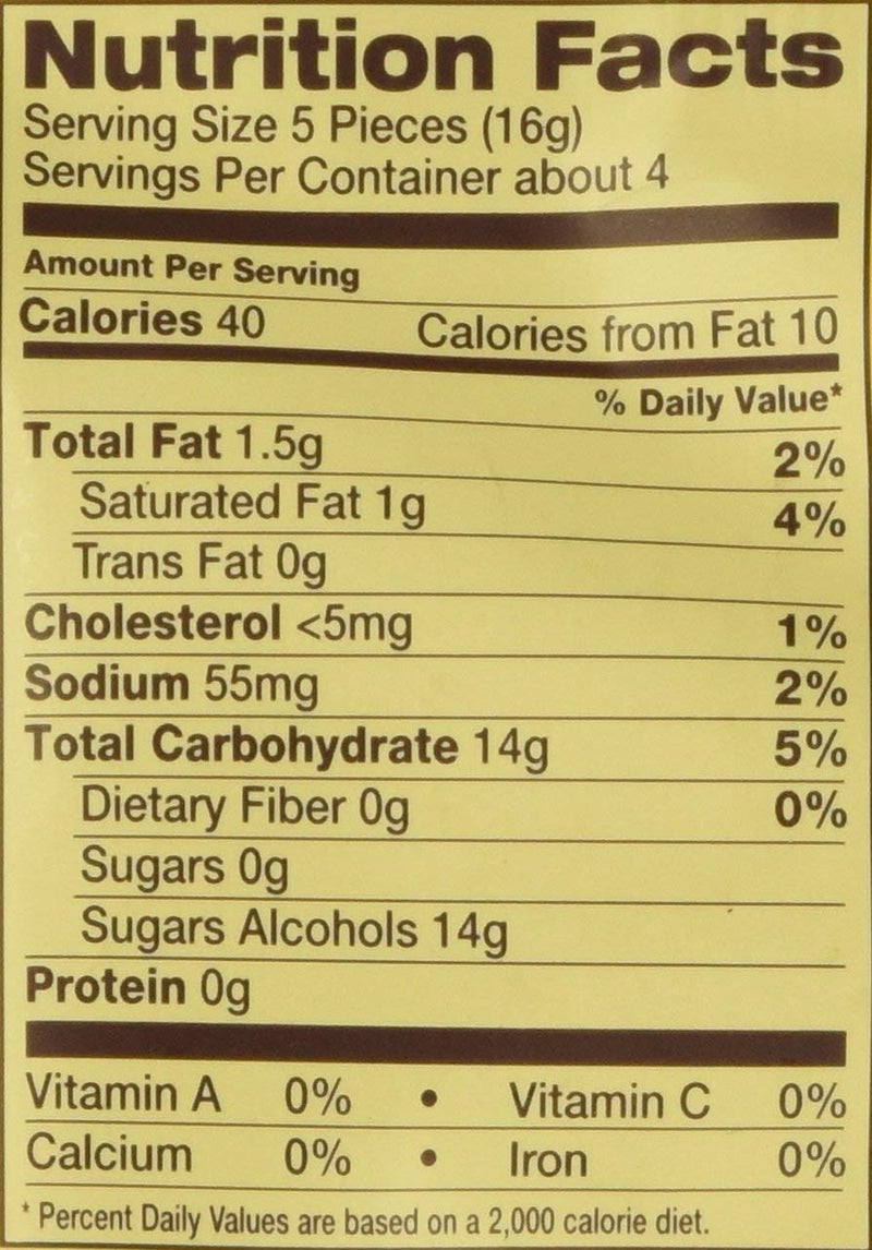 Werther's Original Caramel Chocolate Sugar Free Hard Candies 2.35 Oz(pack of 2) - Image 2