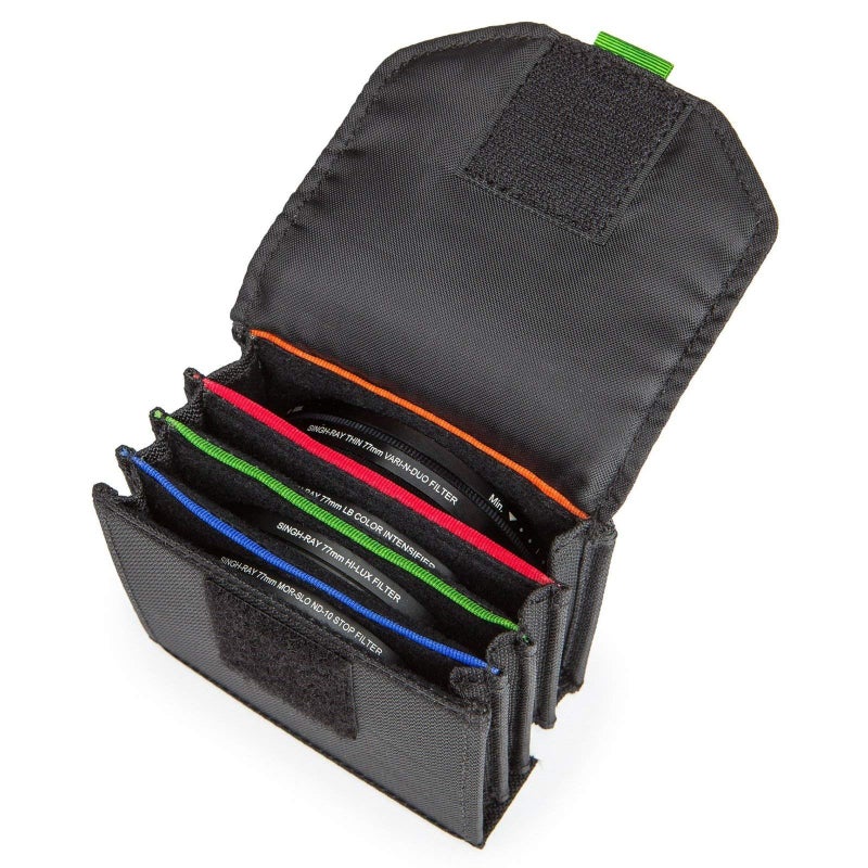 MindShift Gear Filter Nest Mini Filter Pouch for 4 Round Filters (up 82 mm) - Image 3
