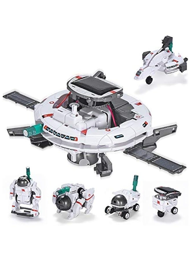 DURKU STEM Projects for Kids 8-12: Solar Robot Toys - 6-in-1 Science Kits, DIY Educational Space Building Toy - Perfect Birthday Gifts for Boys, Girls, and Teens Ages 7-13. - Image 1