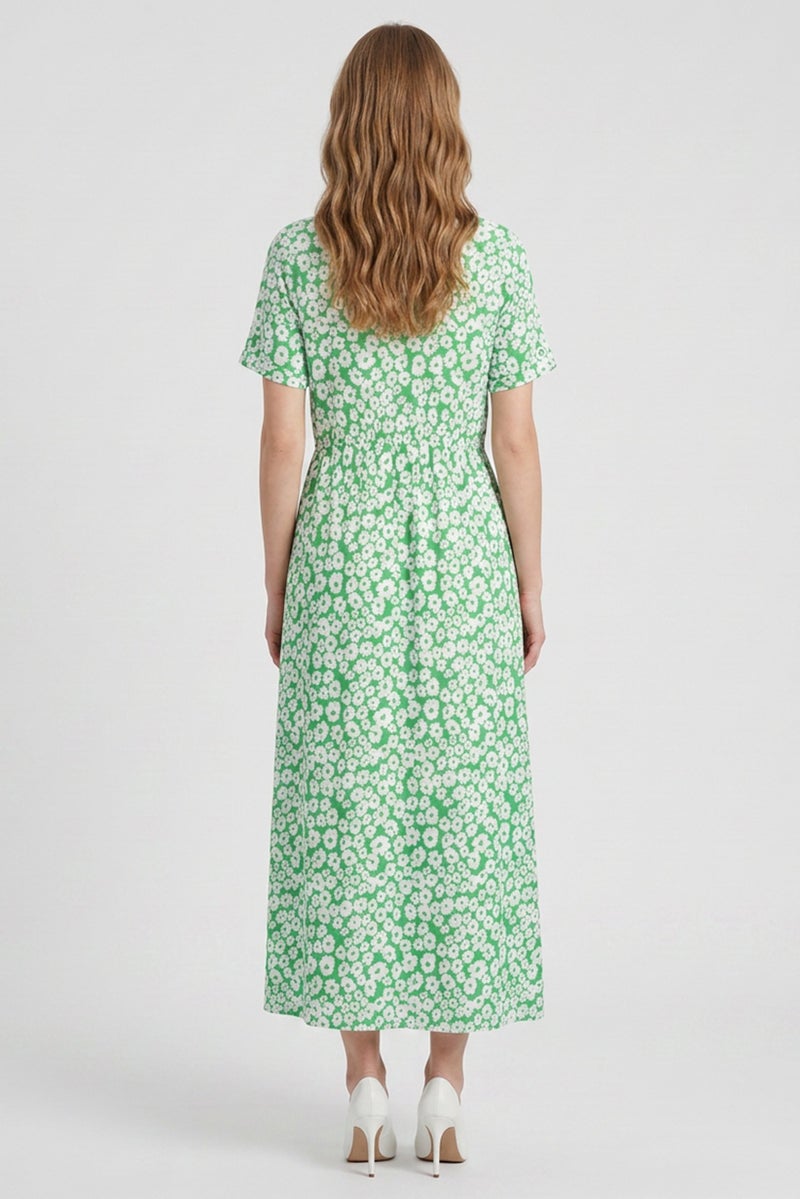 Threadbare Women Floral Print Midi Dress, Multicolor - Image 4