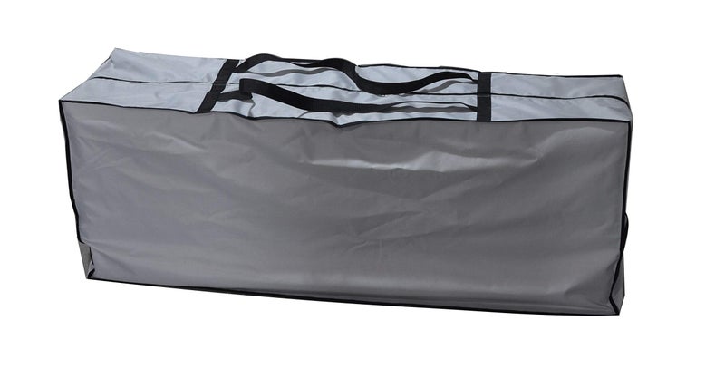 acoveritt Outdoor Rectangular Cushion/Cover Storage Bag, Protective Zippered Storage Bags with Handles, 50''L x 13''W x 20''H, Grey - Image 2