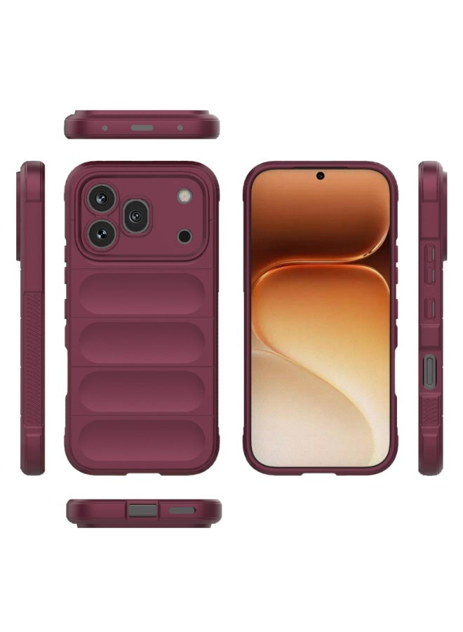 جراب موبايل ماجيك شيلد  سيليكون مضاد للصدمات وحمايه للكاميرا متوافق  Honor 600/ Honor 600 Pro (نبيتي) - Image 3
