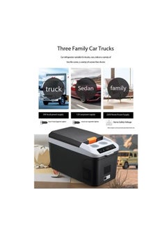 Crony CRONY AQ-16L Portable Freezer, 12 Volt Car Refrigerator, 16 Litre Fast Cooling 12V Car Fridge -22°C to 20°C, Car Cooler, 12/24V DC and 100-240V AC for Outdoor, Camping, RV, Truck, Boat with Battery  - Image 3