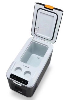 Crony CRONY AQ-16L Portable Freezer, 12 Volt Car Refrigerator, 16 Litre Fast Cooling 12V Car Fridge -22°C to 20°C, Car Cooler, 12/24V DC and 100-240V AC for Outdoor, Camping, RV, Truck, Boat with Battery  - Image 1