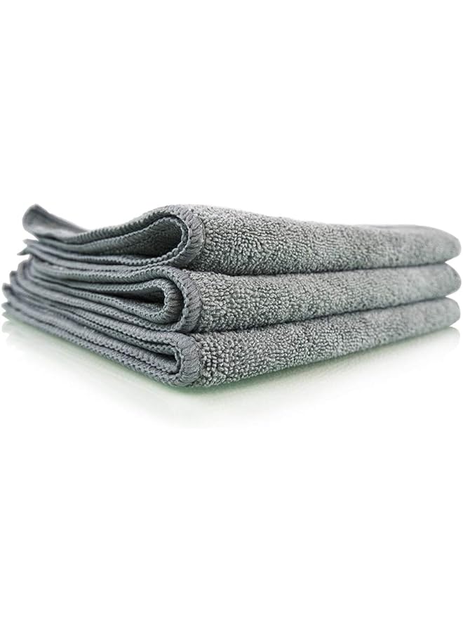 erorex Workhorse Gray Professional Grade Microfiber Towel Metal 24 X 16 3 Piece Mic35203