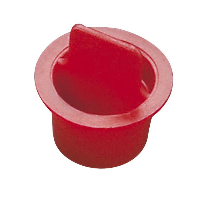 Caplugs كابلوغز CPT-1 سلسلة CPT – سدادة مخروطية بلاستيكية بسحب مركزي، عبوة 100، حمراء LD-PE، قطر الفلنج 0.47" × قطر السدادة 0.303" لحماية الثقوب، منع التسرب، التغطية، الطلاء، الطلاء المسحوق (ZCPT1Q1) - Image 4