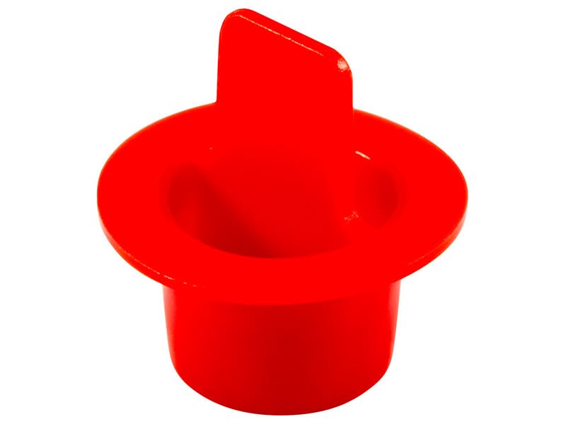 Caplugs كابلوغز CPT-1 سلسلة CPT – سدادة مخروطية بلاستيكية بسحب مركزي، عبوة 100، حمراء LD-PE، قطر الفلنج 0.47" × قطر السدادة 0.303" لحماية الثقوب، منع التسرب، التغطية، الطلاء، الطلاء المسحوق (ZCPT1Q1) - Image 3