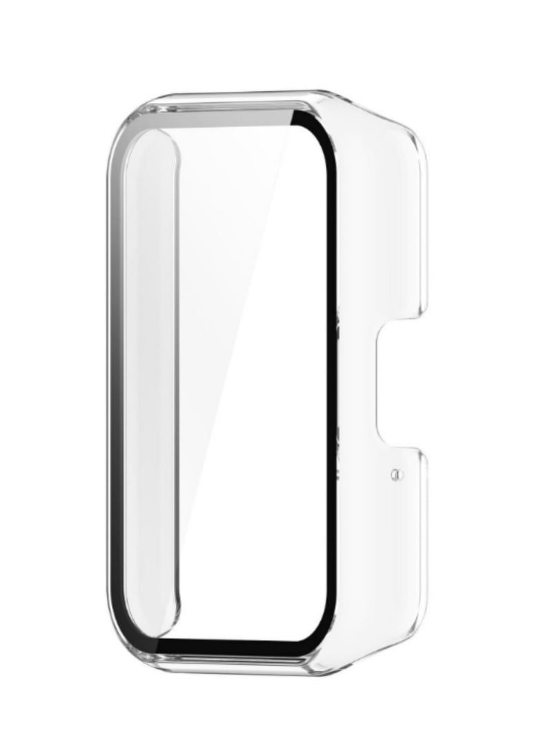 1pcs PC Screen Protector Shell Cover For Samsung Galaxy Fit 3 Fit3 SM-R390 Protective Case Full Coverage Tempered Film Frame Clear  - Image 2