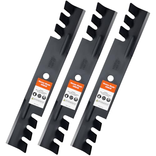 Grasscool 482877 Mulching Blades for Bad Boy Scag Hustler 795757 Fastrak Raptor SD 48 Inch Deck Mower Replace 038-5000-00 038-5350-0050 481706 038 5350 00 - Image 1