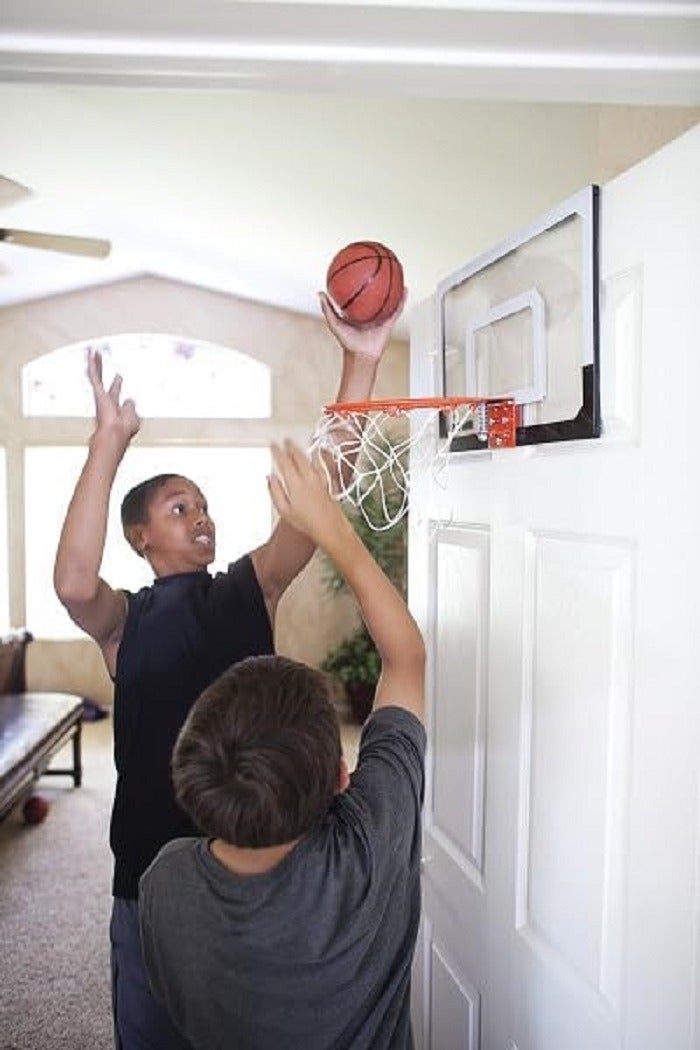 SKLZ Pro Mini Indoor Basketball Hoop - Over The Door – Portable - Great For Home, Dorms, Offices, and Gifts - Image 5