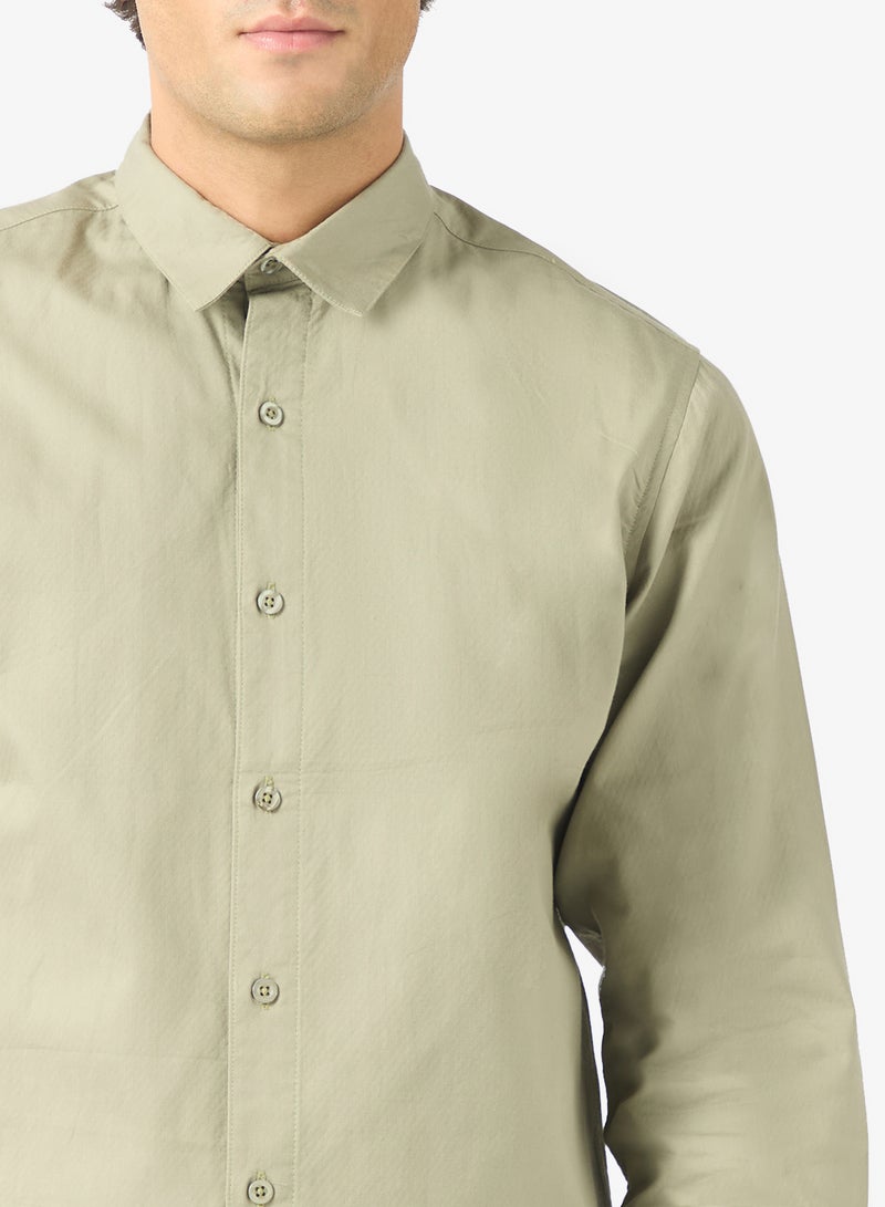 سفنتي فايف قميص كلاسيكي بقصة عادية - Image 3