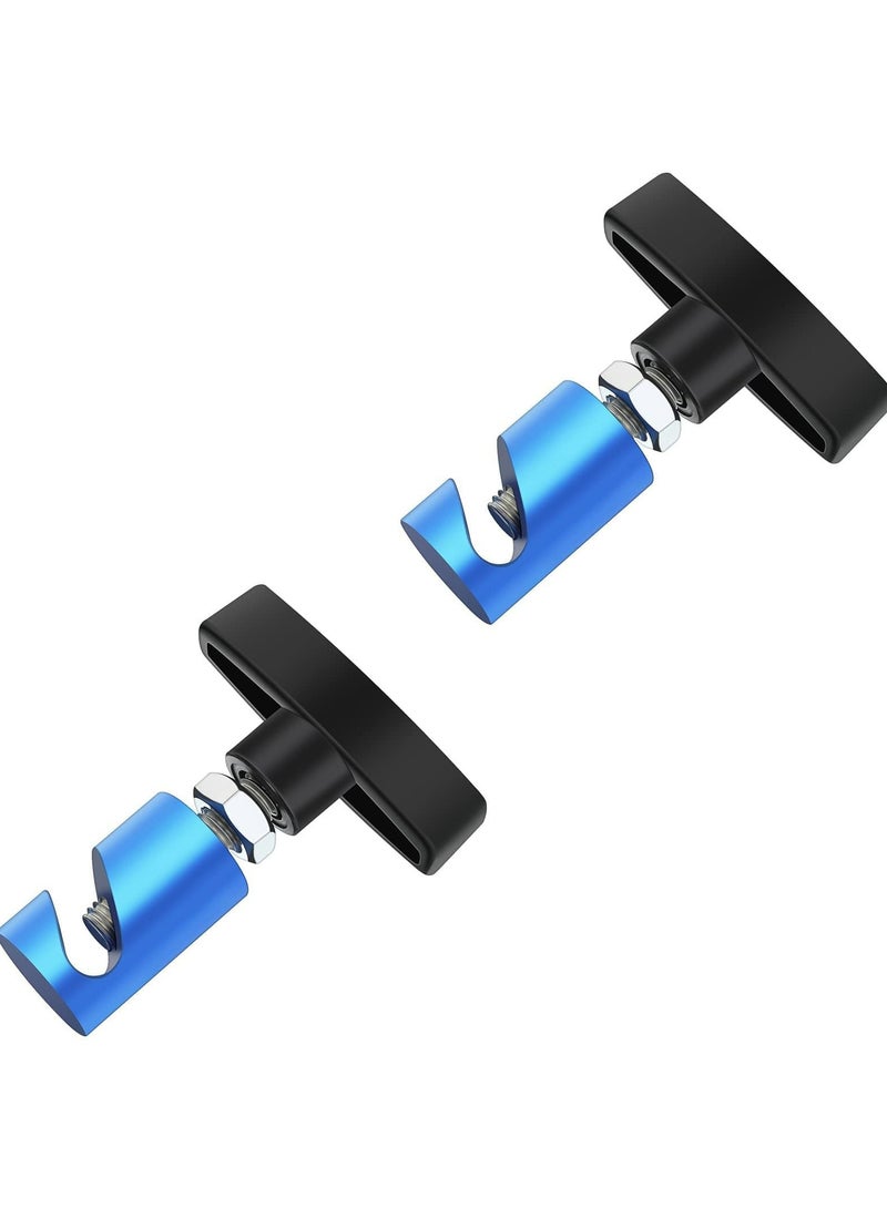 CMGTYYD Car Hood Prop Struts Clamp, Hood Lift Clamp, Lift Support Clamp, 0.55 Inch Hood Lift Support Clip, for Car Rod Retaining Holder Tool, Portable Aluminum Alloy Anti (2 PCS) - Image 1