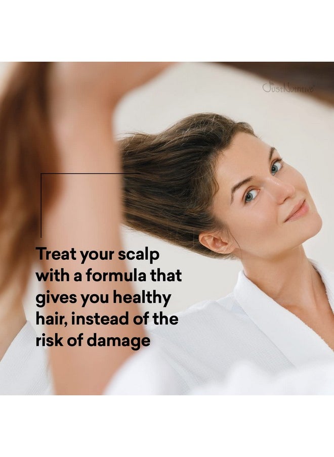 Just Nutritive Dandruff Clear Scalp Shampoo ; Anti Dandruff Treatment ; Natural Shampoo For Men And Women ; Gentle Cleansing Shampoo For Dry Irritated Scalps ; Just Nutritive ; 16 Fl Oz  - Image 4