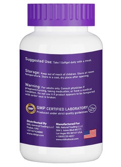 NBL Natural Vitamin B12 Promotes Energy Supports a Healthy Nervous System 1000mcg 100 Softgels  - Image 4
